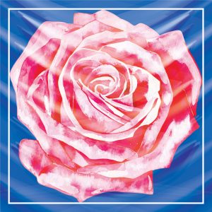 khăn bandana lụa silk họa tiết hoa - Mã 30 38