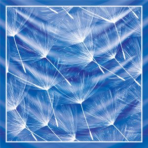 khăn bandana lụa silk họa tiết hoa - Mã 31 38