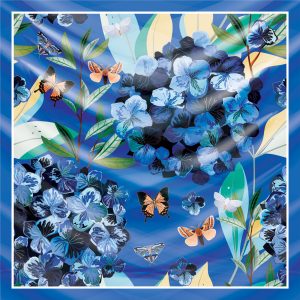 khăn bandana lụa silk họa tiết hoa - Mã 35 39 khăn bandana lụa silk họa tiết hoa - Mã 35 38