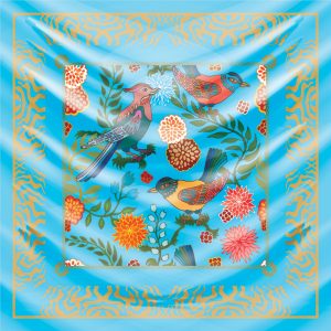 khăn bandana lụa silk họa tiết hoa - Mã 20 41 khăn bandana lụa silk họa tiết hoa - Mã 20 40