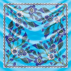 khăn bandana lụa silk họa tiết hoa - Mã 29 41 khăn bandana lụa silk họa tiết hoa - Mã 29 40