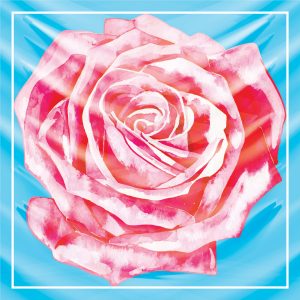 khăn bandana lụa silk họa tiết hoa - Mã 30 40