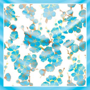 khăn bandana lụa silk họa tiết hoa - Mã 44 41 khăn bandana lụa silk họa tiết hoa - Mã 44 40