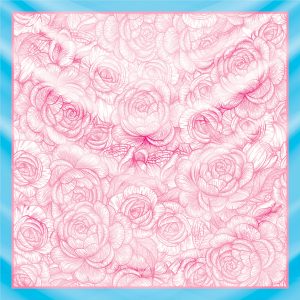 khăn bandana lụa silk họa tiết hoa - Mã 08 41 khăn bandana lụa silk họa tiết hoa - Mã 08 40