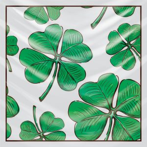 khăn bandana lụa silk họa tiết hoa - Mã 21 42