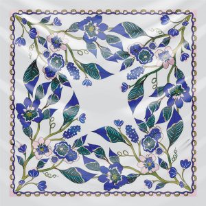 khăn bandana lụa silk họa tiết hoa - Mã 29 43 khăn bandana lụa silk họa tiết hoa - Mã 29 42