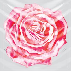 khăn bandana lụa silk họa tiết hoa - Mã 30 42