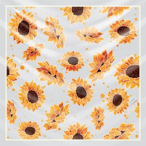 khăn bandana lụa silk họa tiết hoa - Mã 40 43 khăn bandana lụa silk họa tiết hoa - Mã 40 42