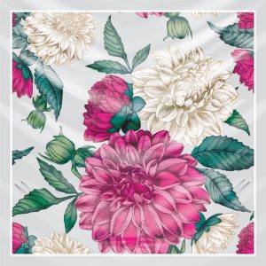 khăn bandana lụa silk họa tiết hoa - Mã 47 43 khăn bandana lụa silk họa tiết hoa - Mã 47 42