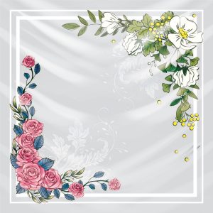 khăn bandana lụa silk họa tiết hoa - Mã 06 43 khăn bandana lụa silk họa tiết hoa - Mã 06 42