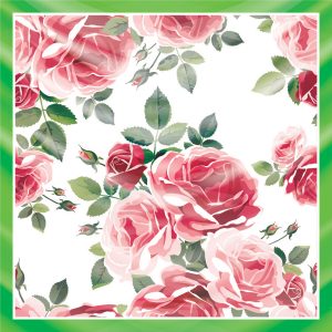 khăn bandana lụa silk họa tiết hoa - Mã 25 45 khăn bandana lụa silk họa tiết hoa - Mã 25 44