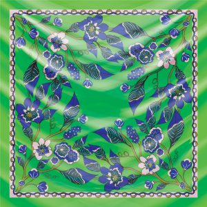 khăn bandana lụa silk họa tiết hoa - Mã 29 45 khăn bandana lụa silk họa tiết hoa - Mã 29 44