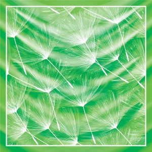 khăn bandana lụa silk họa tiết hoa - Mã 31 44