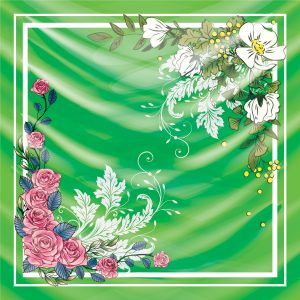 khăn bandana lụa silk họa tiết hoa - Mã 06 45 khăn bandana lụa silk họa tiết hoa - Mã 06 44