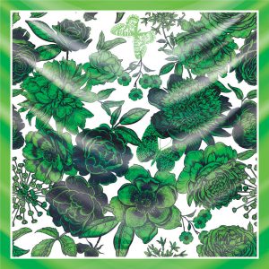 khăn bandana lụa silk họa tiết hoa - Mã 07 45 khăn bandana lụa silk họa tiết hoa - Mã 07 44