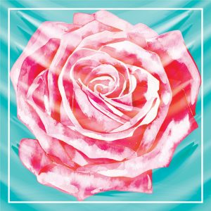 khăn bandana lụa silk họa tiết hoa - Mã 30 46