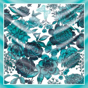 khăn bandana lụa silk họa tiết hoa - Mã 07 47 khăn bandana lụa silk họa tiết hoa - Mã 07 46