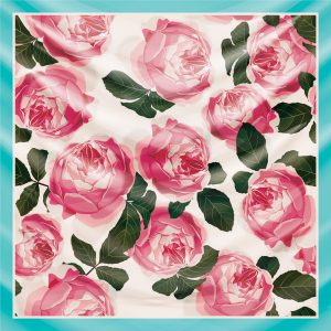 khăn bandana lụa silk họa tiết hoa - Mã 09 47 khăn bandana lụa silk họa tiết hoa - Mã 09 46