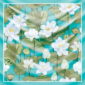 khăn bandana lụa silk họa tiết hoa - Mã 10 47 khăn bandana lụa silk họa tiết hoa - Mã 10 46