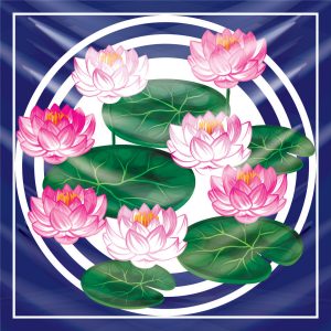 khăn bandana lụa silk họa tiết hoa - Mã 19 49 khăn bandana lụa silk họa tiết hoa - Mã 19 48