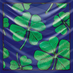 khăn bandana lụa silk họa tiết hoa - Mã 21 48