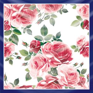 khăn bandana lụa silk họa tiết hoa - Mã 25 49 khăn bandana lụa silk họa tiết hoa - Mã 25 48