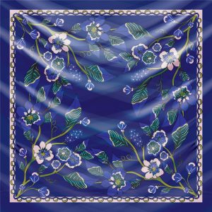 khăn bandana lụa silk họa tiết hoa - Mã 29 49 khăn bandana lụa silk họa tiết hoa - Mã 29 48