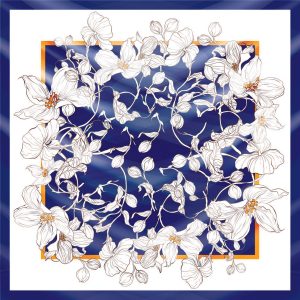 khăn bandana lụa silk họa tiết hoa - Mã 04 49 khăn bandana lụa silk họa tiết hoa - Mã 04 48