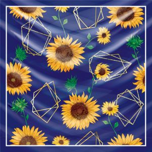 khăn bandana lụa silk họa tiết hoa - Mã 38 49 khăn bandana lụa silk họa tiết hoa - Mã 38 48