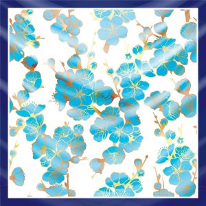khăn bandana lụa silk họa tiết hoa - Mã 44 49 khăn bandana lụa silk họa tiết hoa - Mã 44 48