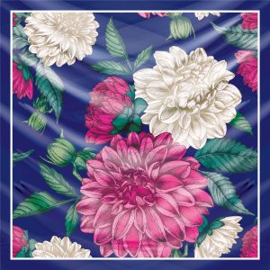 khăn bandana lụa silk họa tiết hoa - Mã 47 49 khăn bandana lụa silk họa tiết hoa - Mã 47 48