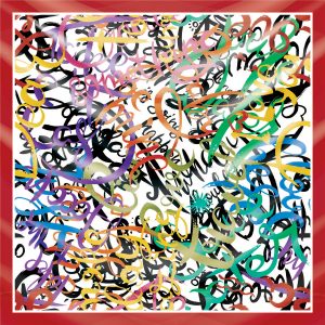 khăn bandana lụa silk họa tiết graffiti - Lgbt - mã 15 23 khăn bandana lụa silk họa tiết graffiti - Lgbt - mã 15 22