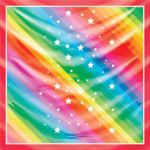 khăn bandana lụa silk họa tiết graffiti - Lgbt - mã 14 24