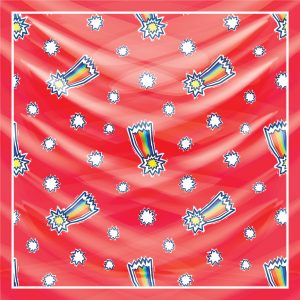 khăn bandana lụa silk họa tiết graffiti - Lgbt - mã 02 25 khăn bandana lụa silk họa tiết graffiti - Lgbt - mã 02 24