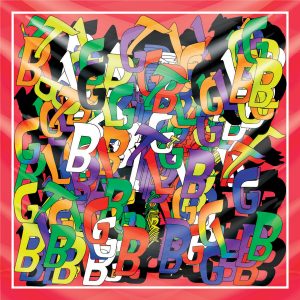 khăn bandana lụa silk họa tiết graffiti - Lgbt - mã 05 25 khăn bandana lụa silk họa tiết graffiti - Lgbt - mã 05 24