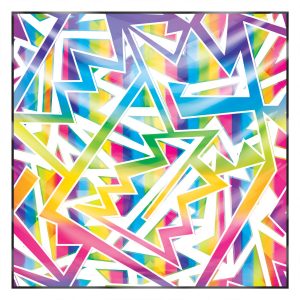 khăn bandana lụa silk họa tiết graffiti - Lgbt - mã 11 30