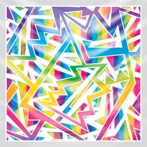 khăn bandana lụa silk họa tiết graffiti - Lgbt - mã 11 42