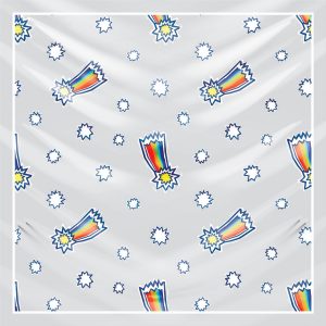 khăn bandana lụa silk họa tiết graffiti - Lgbt - mã 02 43 khăn bandana lụa silk họa tiết graffiti - Lgbt - mã 02 42