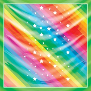 khăn bandana lụa silk họa tiết graffiti - Lgbt - mã 14 44