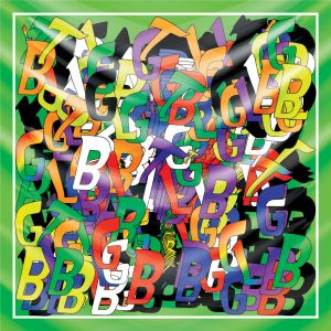 khăn bandana lụa silk họa tiết graffiti - Lgbt - mã 05 45 khăn bandana lụa silk họa tiết graffiti - Lgbt - mã 05 44