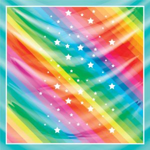 khăn bandana lụa silk họa tiết graffiti - Lgbt - mã 14 46