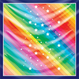 khăn bandana lụa silk họa tiết graffiti - Lgbt - mã 14 48