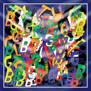 khăn bandana lụa silk họa tiết graffiti - Lgbt - mã 05 49 khăn bandana lụa silk họa tiết graffiti - Lgbt - mã 05 48