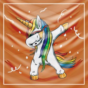 khăn bandana lụa silk họa tiết Graffiti - Music - mã 05 28