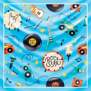 khăn bandana lụa silk họa tiết Graffiti - Music - mã 09 41 khăn bandana lụa silk họa tiết Graffiti - Music - mã 09 40