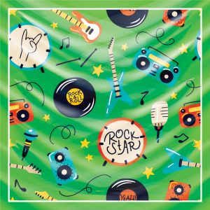 khăn bandana lụa silk họa tiết Graffiti - Music - mã 09 45 khăn bandana lụa silk họa tiết Graffiti - Music - mã 09 44