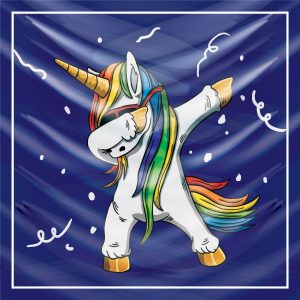 khăn bandana lụa silk họa tiết Graffiti - Music - mã 05 48