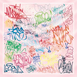 khăn bandana lụa silk họa tiết graffiti - hiphop - Mã 06 35 khăn bandana lụa silk họa tiết graffiti - hiphop - Mã 06 34