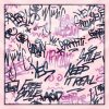 khăn bandana lụa silk họa tiết graffiti - hiphop - Mã 08