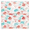 khăn bandana lụa silk họa tiết graffiti - hiphop - Mã 07
